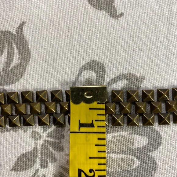 Fossil Hip Belt‎ Bohemian/Western
Leather Metal Linked Studded Chain - Picture 9 of 10